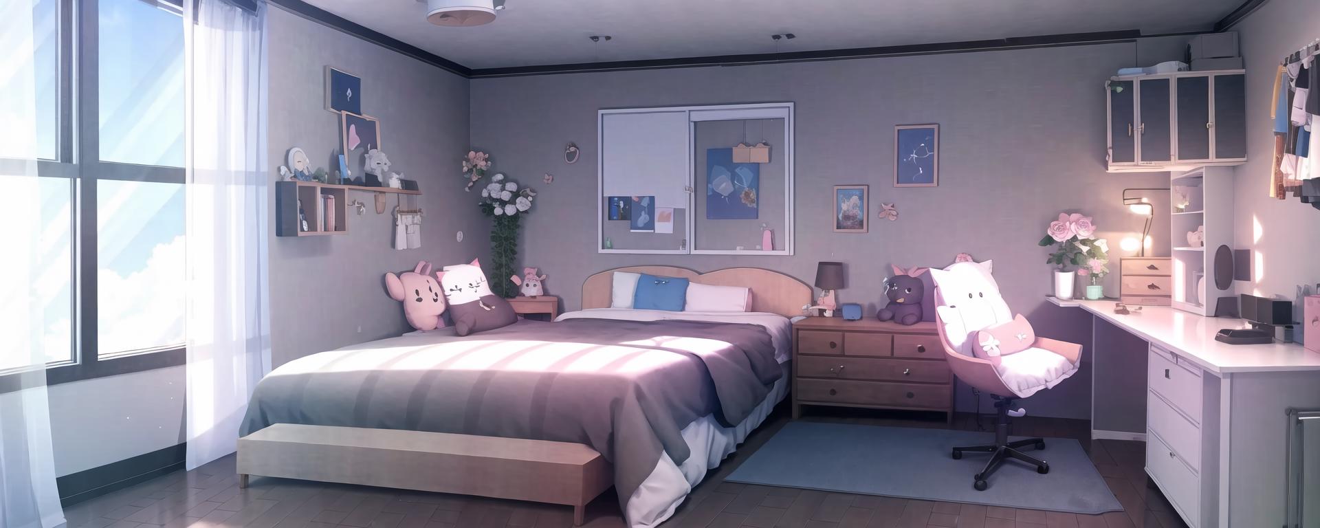 Timelapse Bedroom Background Anime - YouTube-nttc.com.vn
